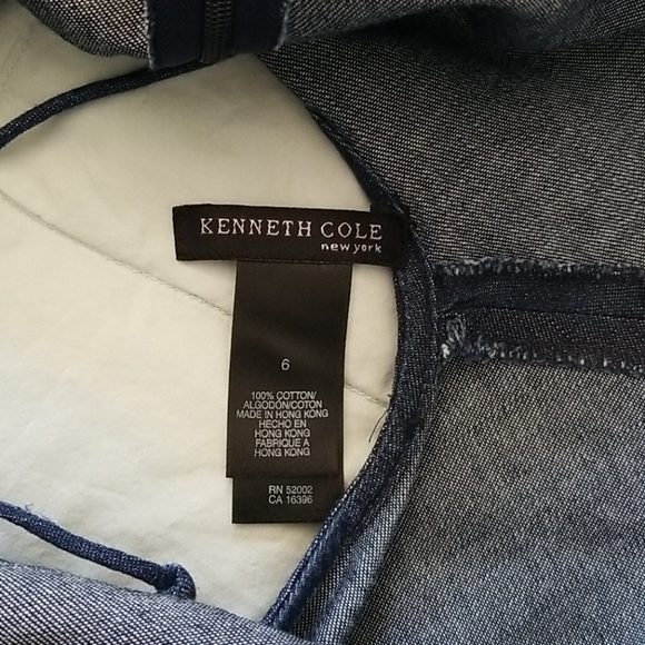 KENNETH COLE DENIM HALTER TOP - Picture 12 of 12